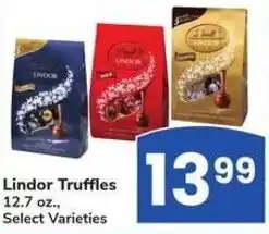 Albertsons Lindor Truffles offer