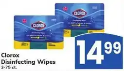 Albertsons Clorox Disinfecting Wipes offer