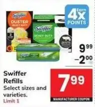 Albertsons Swiffer Refills offer