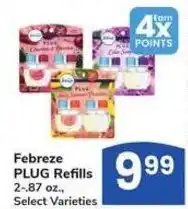Albertsons Febreze plug refills offer