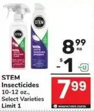 Albertsons Stem insecticides offer