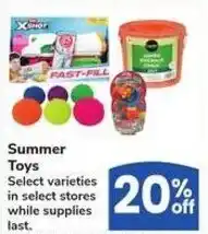 Albertsons Summer Toys offer