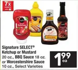 Albertsons Signature SELECT Ketchup or Mustard offer