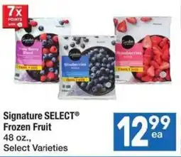 Albertsons Signature select frozen fruit offer