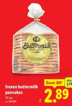 Lidl frozen buttermilk pancakes offer