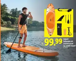 Lidl CRIVIT Inflatable All-Around Stand Up Paddle Board offer