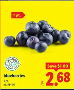 Lidl Blueberries offer