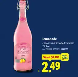 Lidl lemonade offer