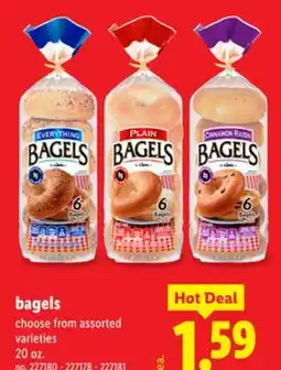 Lidl bagels offer