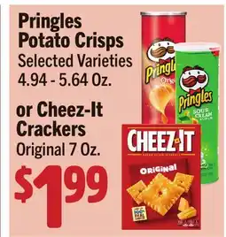 Vallarta Supermarkets Pringles Potato Crisps offer