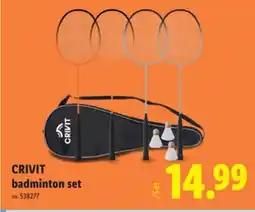 Lidl CRIVIT badminton set offer