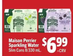 Vallarta Supermarkets Maison Perrier Sparkling Water offer