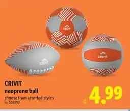 Lidl CRIVIT Neoprene Ball offer
