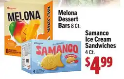 Vallarta Supermarkets Melona Dessert Bars offer