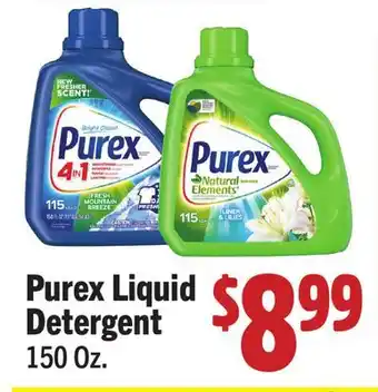 Vallarta Supermarkets Purex Liquid Detergent offer