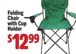 Vallarta Supermarkets Folding Chair with Cup Holder offer