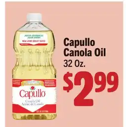 Vallarta Supermarkets Capullo Canola Oil offer