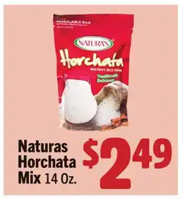 Vallarta Supermarkets Naturas Horchata Mix offer