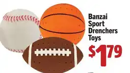 Vallarta Supermarkets Banzai Sport Drenchers Toys offer