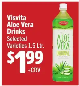 Vallarta Supermarkets Visvita Aloe Vera Drinks offer