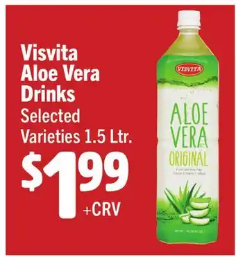 Vallarta Supermarkets Visvita Aloe Vera Drinks offer