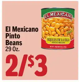 Vallarta Supermarkets El Mexicano Pinto Beans offer