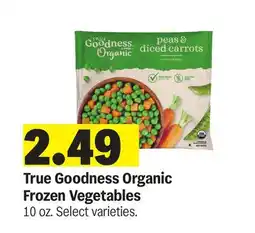 Meijer True Goodness Organic Frozen Vegetables offer