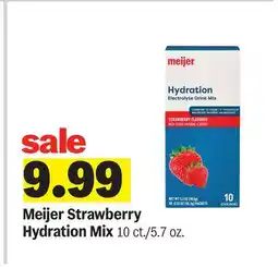 Meijer Meijer Strawberry Hydration Mix offer