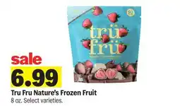 Meijer Tru Fru Nature's Frozen Fruit offer