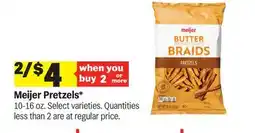 Meijer Meijer Pretzels offer