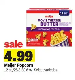 Meijer Meijer Popcorn offer