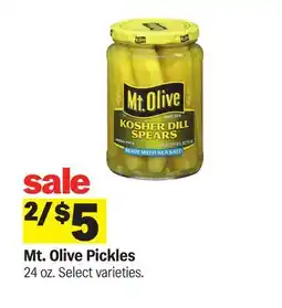 Meijer Mt. Olive Pickles offer