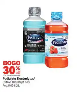 Meijer Pedialyte Electrolytes offer