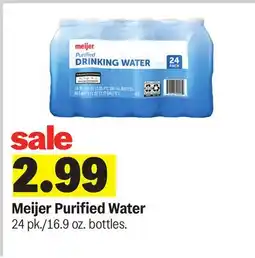 Meijer Meijer Purified Water offer
