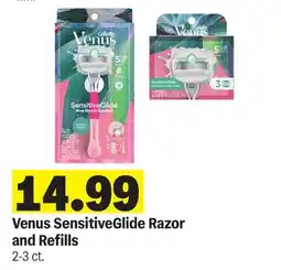 Meijer Venus SensitiveGlide Razor and Refills offer