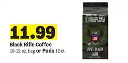 Meijer Black Rifle Coffee 10-12 oz. bag or Pods 12 ct offer