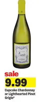 Meijer Cupcake Chardonnay or Lighthearted Pinot Grigio offer