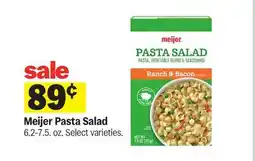 Meijer Meijer Pasta Salad offer