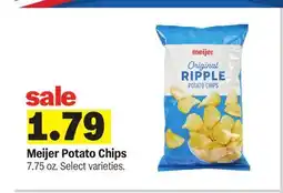 Meijer Meijer Potato Chips offer