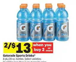 Meijer Gatorade Sports Drinks offer