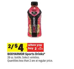 Meijer BODYARMOR Sports Drinks offer