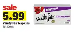 Meijer Vanity Fair Napkins offer