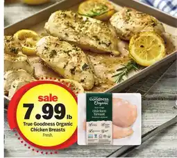 Meijer True Goodness Organic Chicken Breasts offer