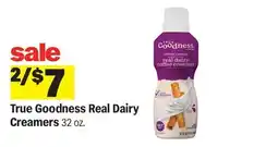 Meijer True Goodness Real Dairy Creamers offer