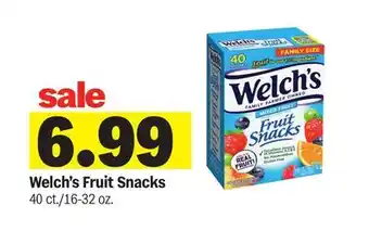 Meijer Welch's Fruit Snacks offer