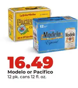 Hy-Vee Modelo or Pacifico offer