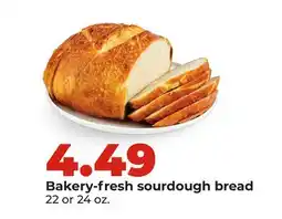 Hy-Vee Bakery-fresh sourdough bread offer