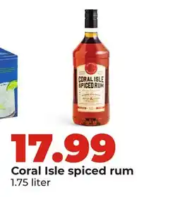 Hy-Vee Coral Isle spiced rum offer