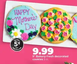 Hy-Vee 5 Bakery-fresh decorated cookies offer
