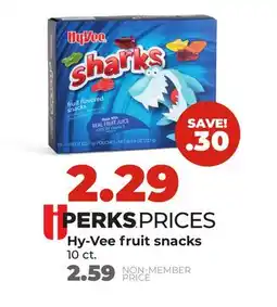 Hy-Vee Hy-Vee fruit snacks offer